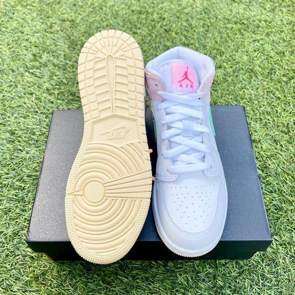 Nike Air Jordan 1 Mid GS Ice Cream Shoes - Picture 4 of 4